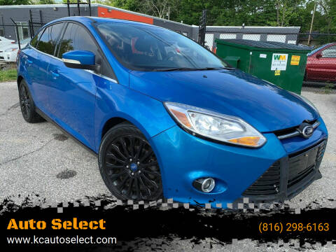 2012 Ford Focus for sale at KC AUTO SELECT in Kansas City MO