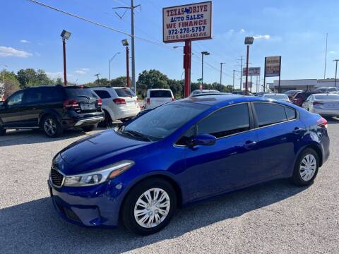 2017 Kia Forte for sale at Texas Drive LLC in Garland TX