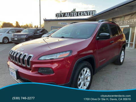 2016 Jeep Cherokee for sale at City Auto Center in Davis CA