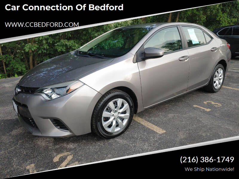 2016 Toyota Corolla for sale at Car Connection of Bedford in Bedford OH