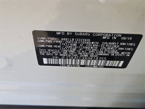 2019 Subaru Forester Premium