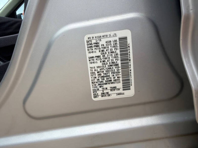 2015 Nissan Rogue Select S