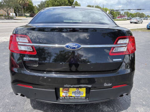 2014 Ford Taurus Police Interceptor