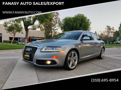 2011 Audi A6 for sale at FANASY AUTO SALES/EXPORT in Yorba Linda CA