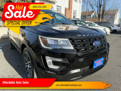 2016 Ford Explorer for sale at Affordable Auto Sales in Irvington NJ