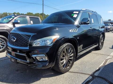 2016 Infiniti QX80 for sale at Bundy Auto Sales in Sumter SC