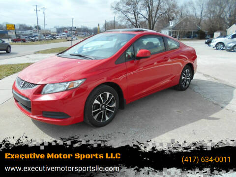 2013 Honda Civic for sale at Executive Motor Sports LLC in Sparta MO