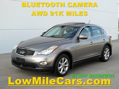 2008 Infiniti EX35 for sale at LowMileCars.com / LM CARS INC in Burr Ridge IL