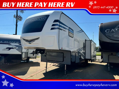 2021 Forest River Impression 270RK for sale at BUY HERE PAY HERE RV in Burleson TX