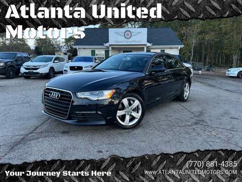 2012 Audi A6 for sale at Atlanta United Motors in Jefferson GA