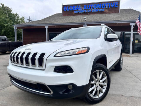 2018 Jeep Cherokee for sale at Global Automotive Imports in Denver CO