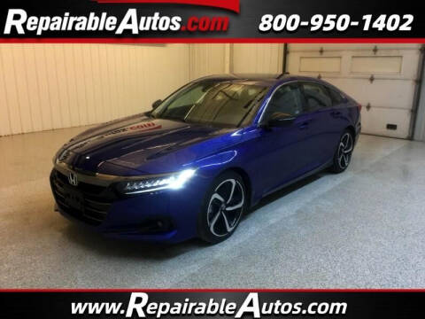 2021 Honda Accord for sale at Ken's Auto in Strasburg ND