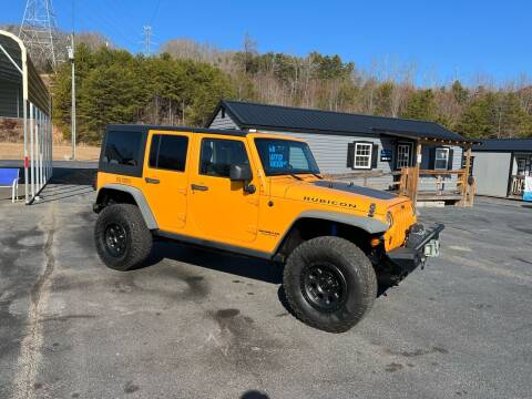 2012 Jeep Wrangler Unlimited for sale at Shifting Gearz Auto Sales in Lenoir NC