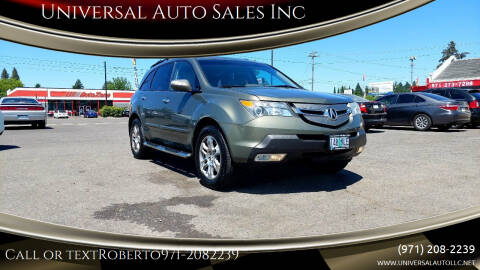 2007 Acura MDX for sale at Universal Auto Sales in Salem OR