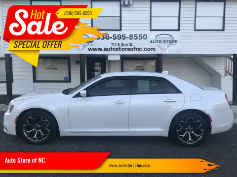 2015 Chrysler 300 for sale at Auto Store of NC - Walnut Cove in Walnut Cove NC