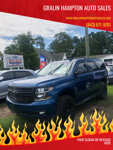 2015 Chevrolet Tahoe for sale at Gralin Hampton Auto Sales in Summerville SC