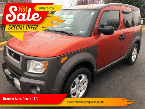 2004 Honda Element for sale at Dreams Auto Sales LLC in Leesburg VA