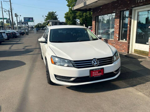 2014 Volkswagen Passat for sale at M&M Auto Sales in Portland OR