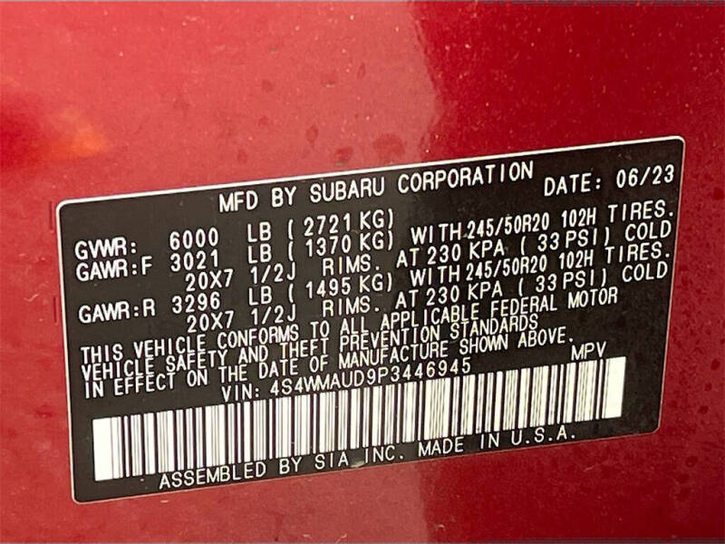 2023 Subaru Ascent Limited 7-Passenger