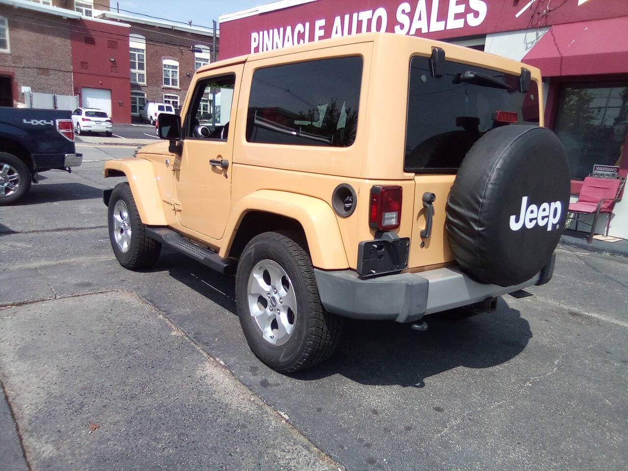 2014 Jeep Wrangler for sale at Pinnacle Auto Sales in New Bedford, MA