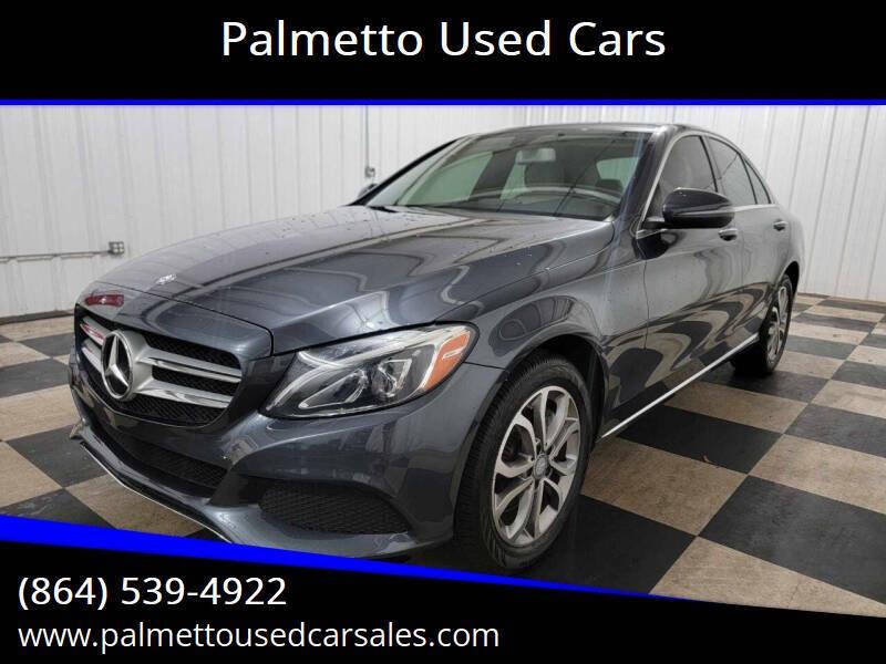 2016 Mercedes-Benz C-Class for sale at Palmetto Used Cars in Piedmont SC