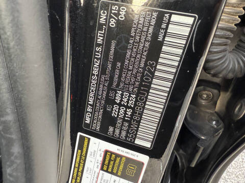 2016 Mercedes-Benz C-Class AMG C 63 S