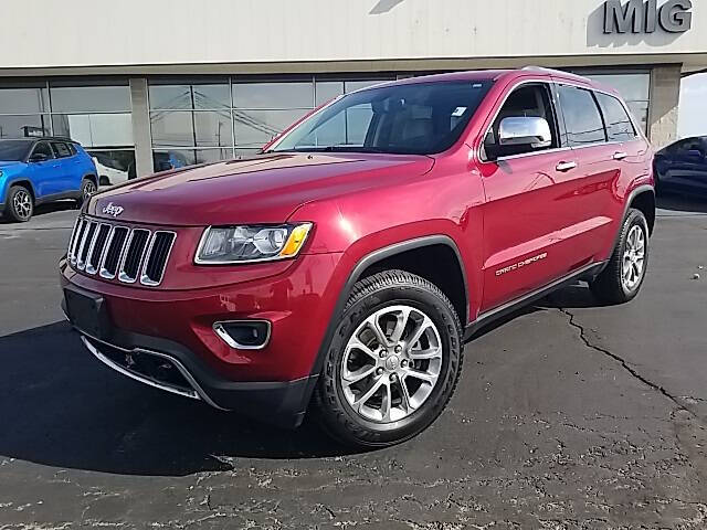 Used 2015 Jeep Grand Cherokee Limited with VIN 1C4RJFBG2FC913674 for sale in Bellefontaine, OH