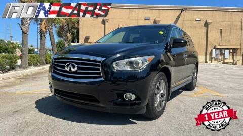 2015 Infiniti QX60 for sale at IRON CARS in Hollywood FL