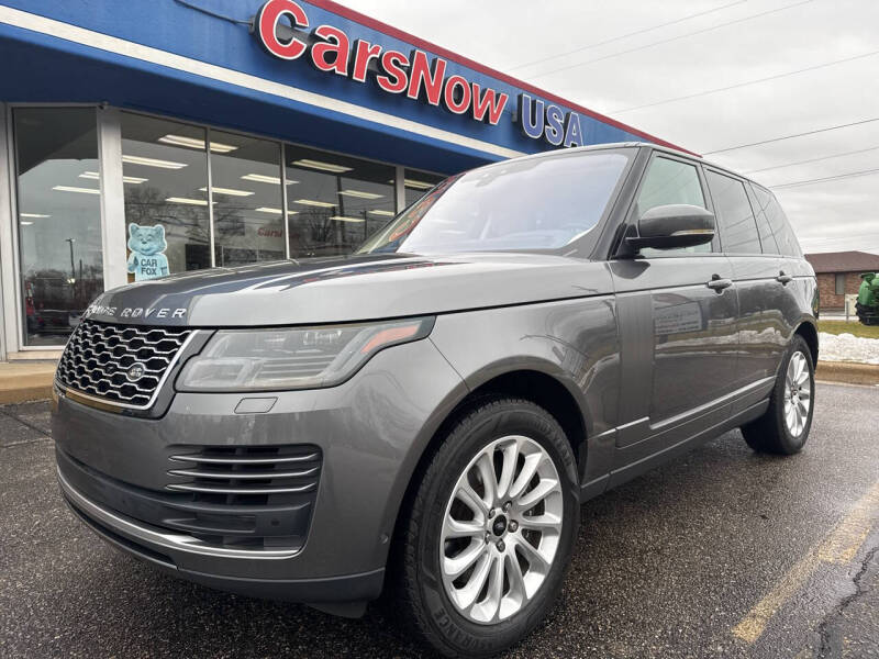 2018 Land Rover Range Rover for sale at CarsNowUsa LLc in Monroe MI