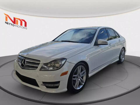 2013 Mercedes-Benz C-Class for sale at Netto Motors in West Palm Beach FL