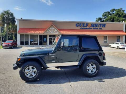 2002 Jeep Wrangler for sale at Gulf South Automotive in Pensacola FL