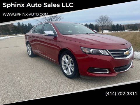 2015 Chevrolet Impala for sale at Sphinx Auto Sales LLC in Milwaukee WI