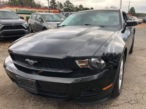 2010 Ford Mustang for sale at Atlantic Auto Sales in Garner NC