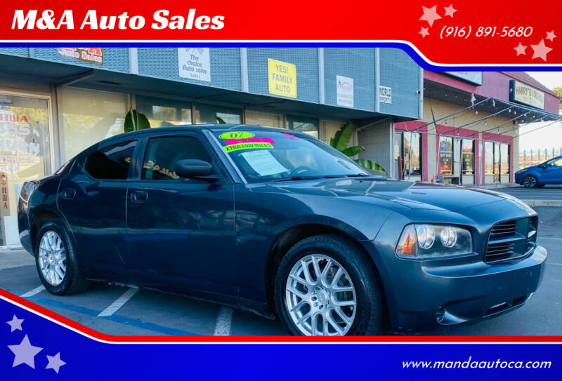 2007 Dodge Charger for sale at M&A Auto Sales in Sacramento CA