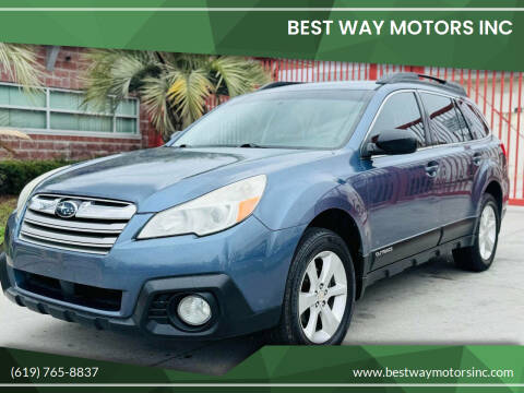 2014 Subaru Outback for sale at BEST WAY MOTORS INC in San Diego CA