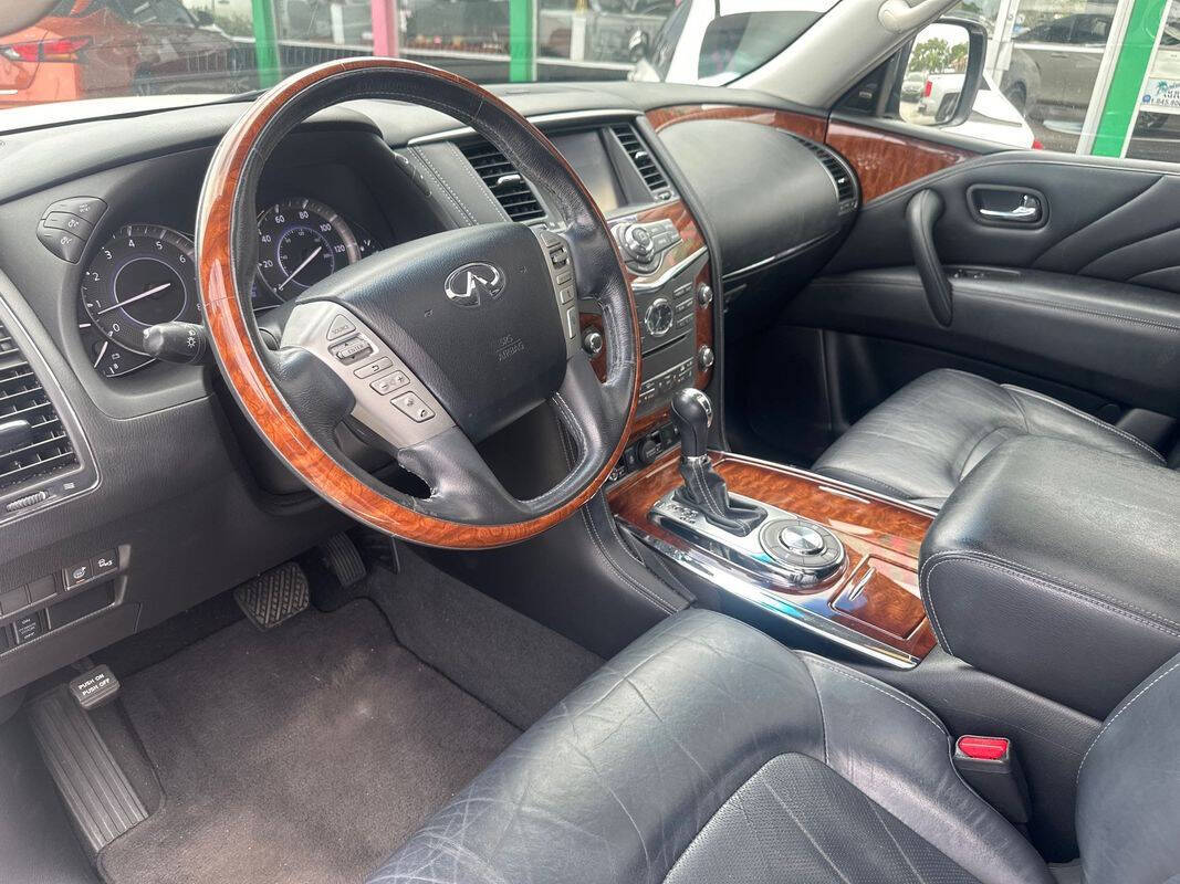 2015 INFINITI QX80 for sale at Tropical Auto Sales in North Palm Beach, FL