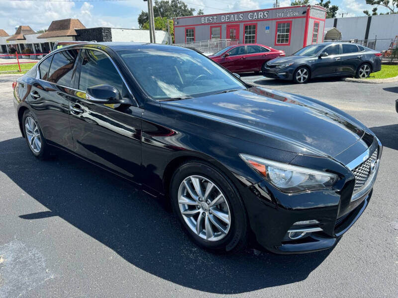 2017 Infiniti Q50 for sale at Best Deals Cars Inc in Fort Myers FL