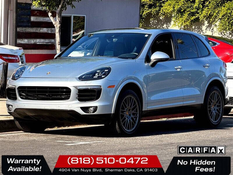 2018 Porsche Cayenne Platinum Edition