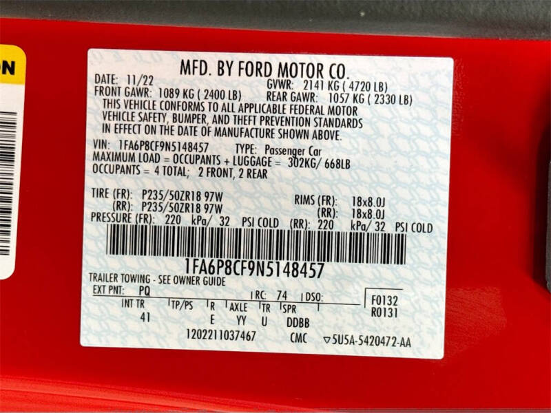 2022 Ford Mustang GT Premium