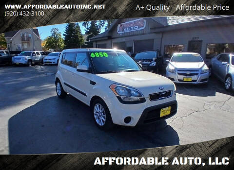 2013 Kia Soul for sale at AFFORDABLE AUTO, LLC in Green Bay WI