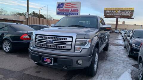2013 Ford F-150 for sale at Nations Auto Inc. II in Denver CO