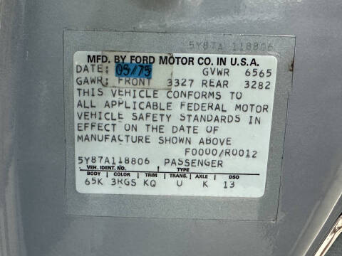 1975 Ford Thunderbird