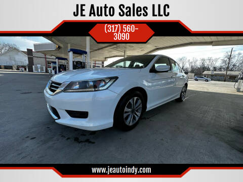 2015 Honda Accord for sale at JE Auto Sales LLC in Indianapolis IN