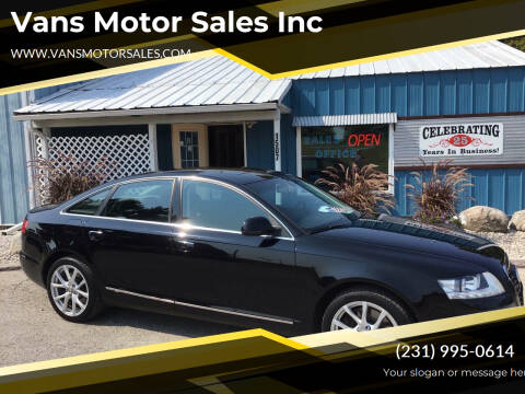 2009 Audi A6 for sale at Vans Motor Sales Inc in Traverse City MI