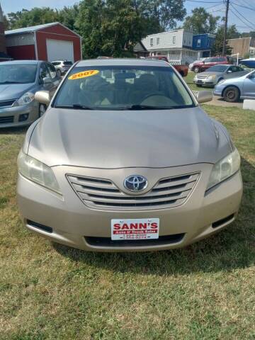 2007 Toyota Camry for sale at Sann's Auto Sales in Baltimore MD