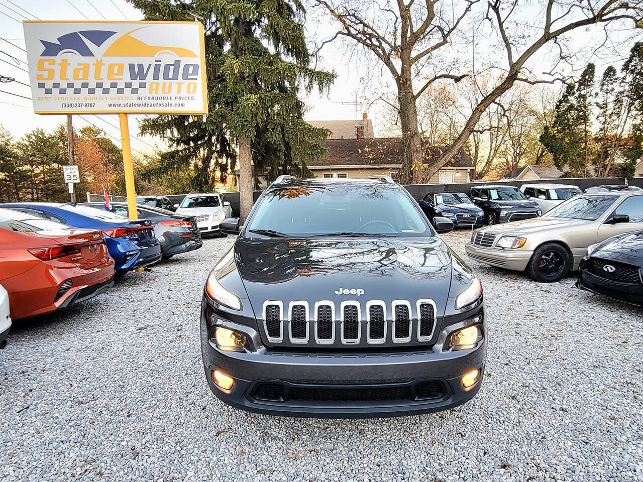 2015 Jeep Cherokee for sale at Statewide Auto LLC in Akron, OH