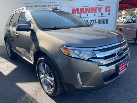 2013 Ford Edge for sale at Manny G Motors in San Antonio TX