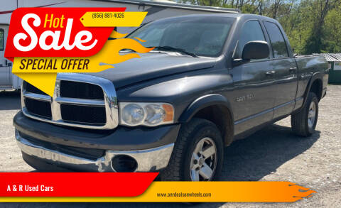 2004 Dodge Ram 1500 for sale at A & R Used Cars in Clayton NJ