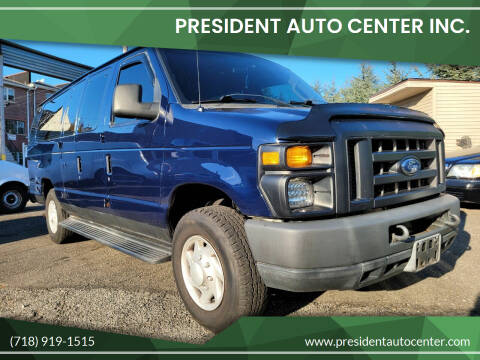 2008 Ford E-Series Wagon for sale at President Auto Center Inc. in Brooklyn NY
