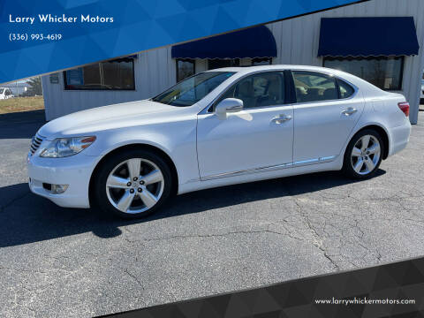 2011 Lexus LS 460 for sale at Larry Whicker Motors in Kernersville NC